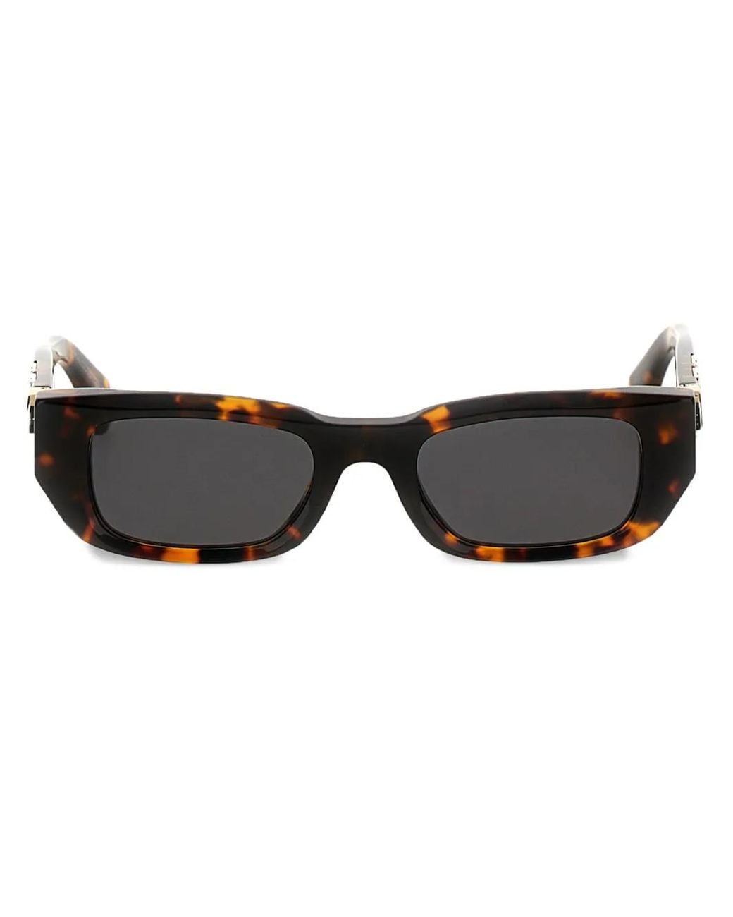 Off-White c/o Virgil Abloh Gray Off- Fillmore Rectangle-Frame Sunglasses