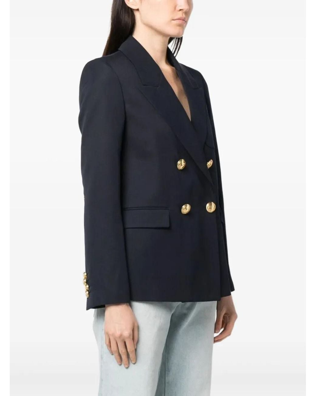 Palm Angels Blue Blazer