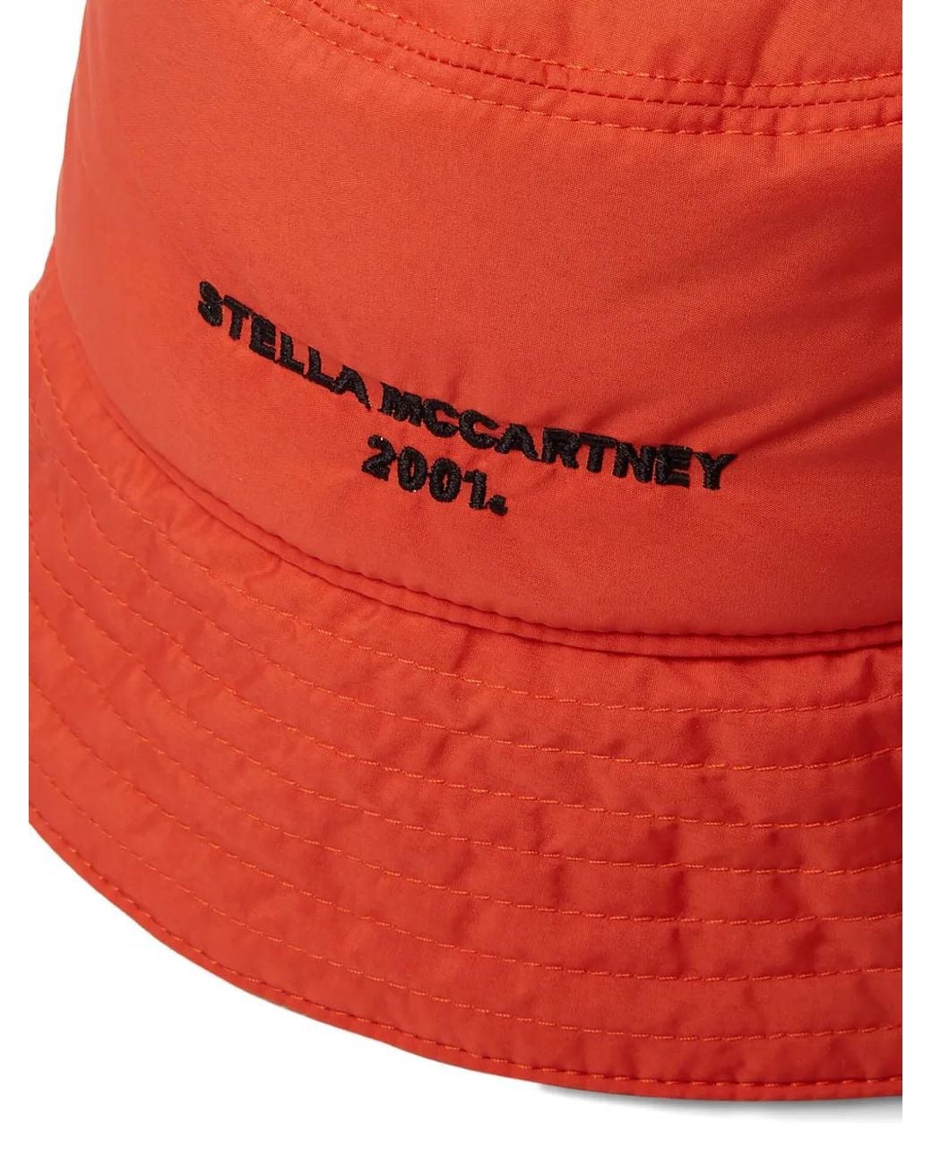 Stella McCartney Logo-Embroidered Bucket Hat