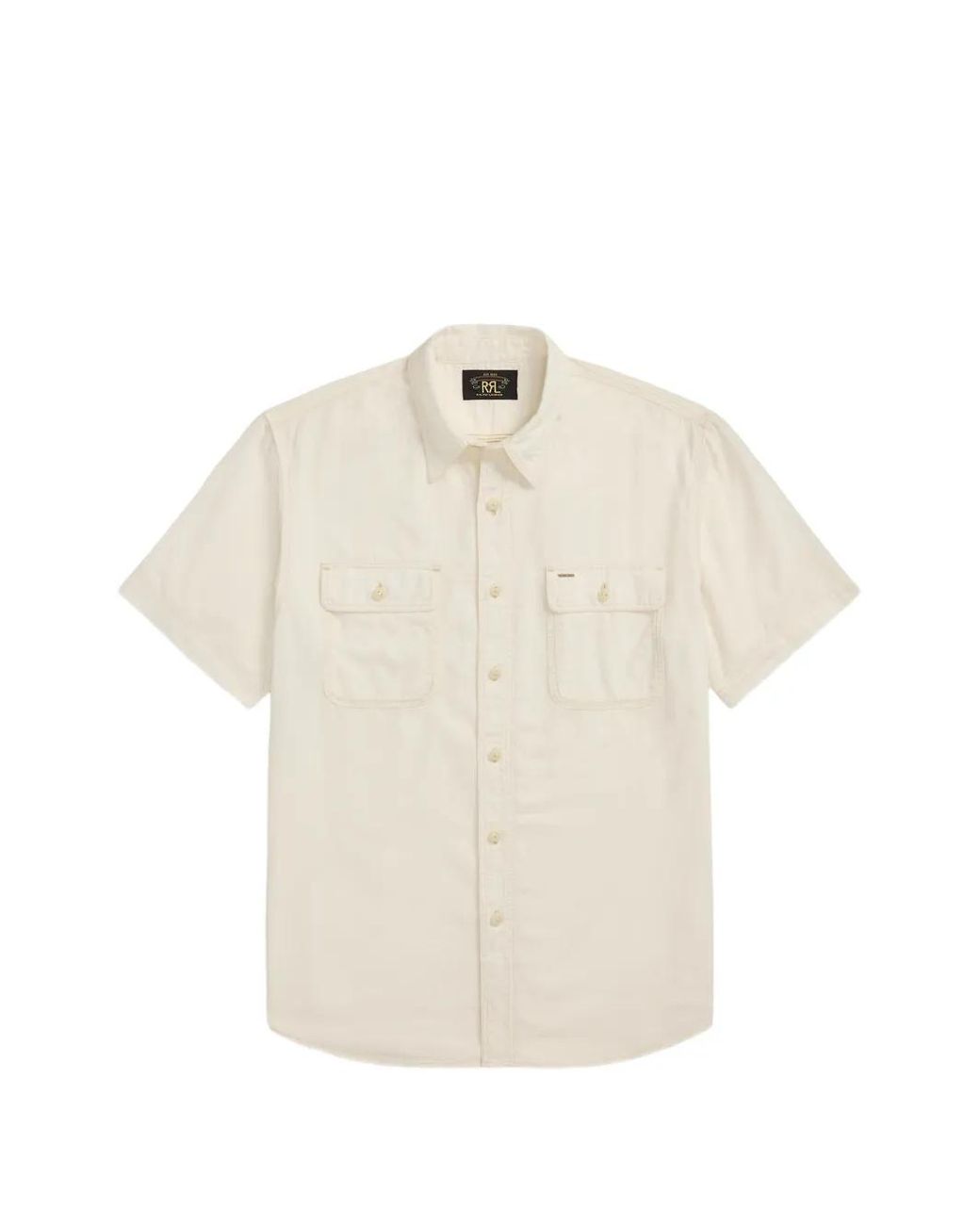 RRL White Chemise À Manches Courtes for men