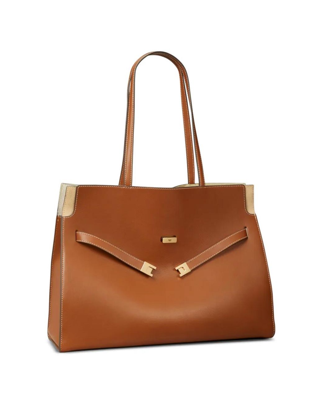 Tory Burch Brown Sac Cabas Lee Radziwill