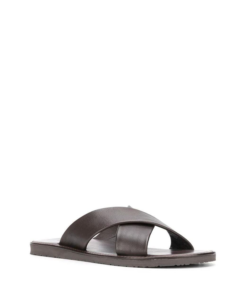 Scarosso Brown Adriano Strap Sandals for men