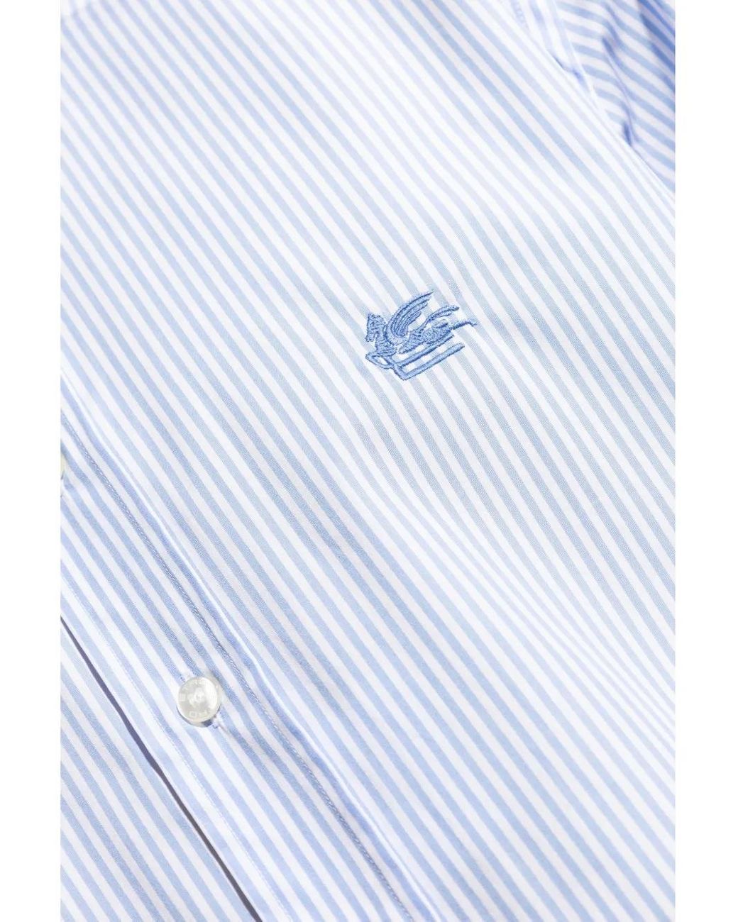Etro Blue Classic Shirt for men