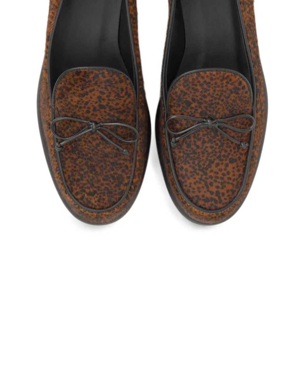 Castaner Brown Elisa Animal-Print Loafers