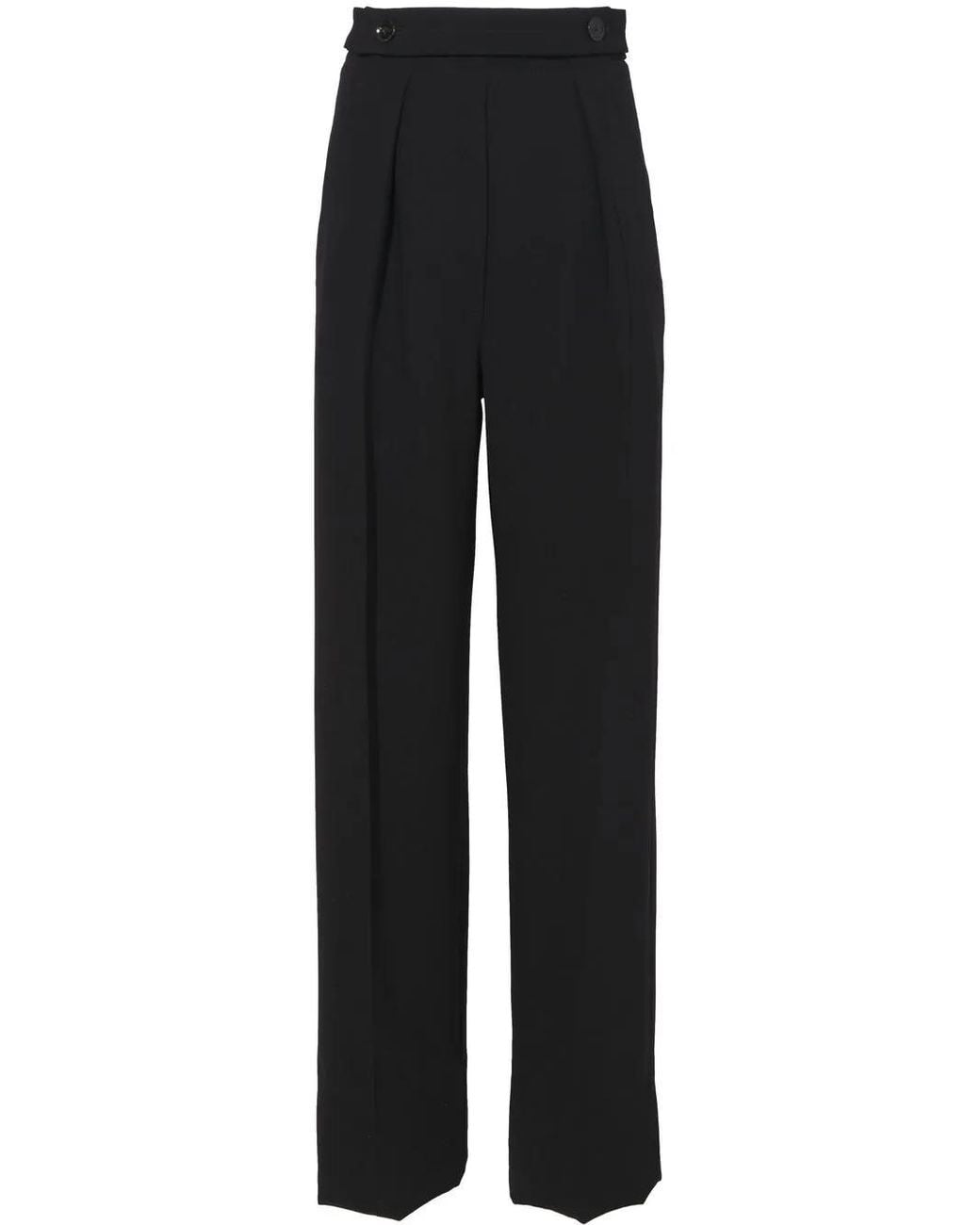 Proenza Schouler Black Straight-leg Trousers