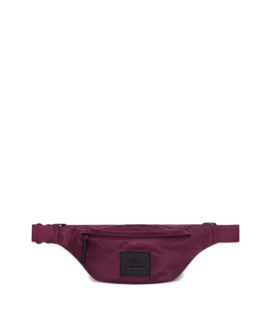 Anine Bing Purple Leon Small Belt Bag