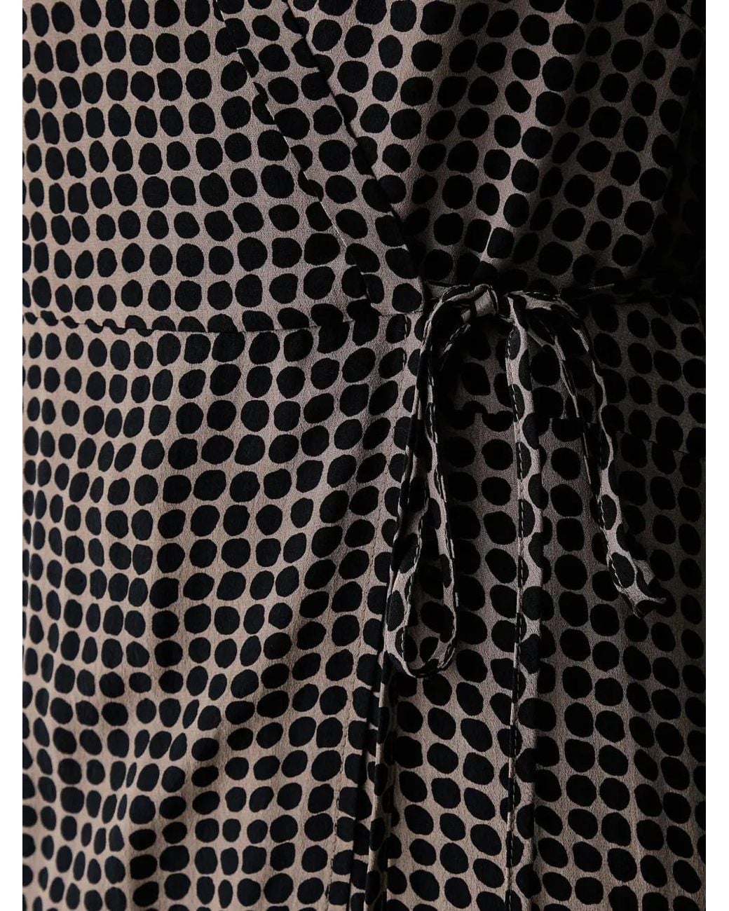 Marc O' Polo Black Robe Mi-Longue À Pois