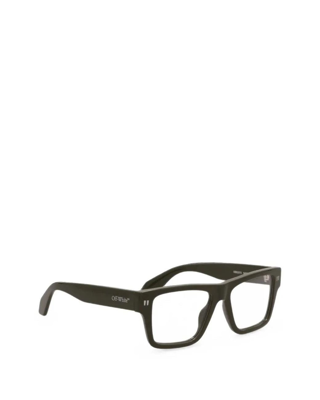 Off-White c/o Virgil Abloh Black Lunettes De Vue À Monture Carrée