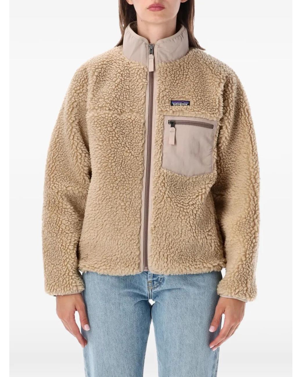 Patagonia Natural Fleece-Texture Zipped Jacket