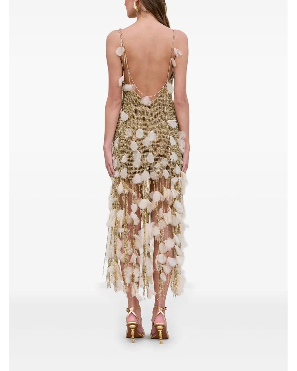 Cult Gaia Natural Naseem Maxi Dress