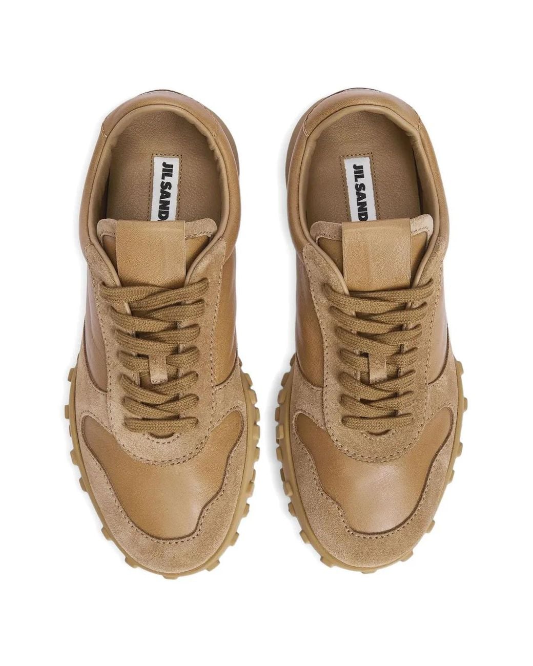 Jil Sander Brown Moon Sneaker