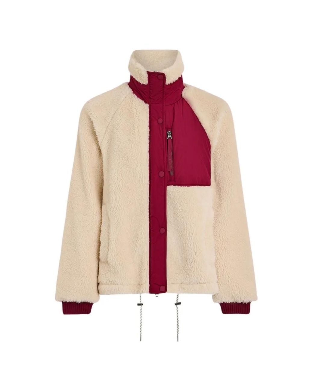 Varley Pink Kalyn Sherpa Jacket