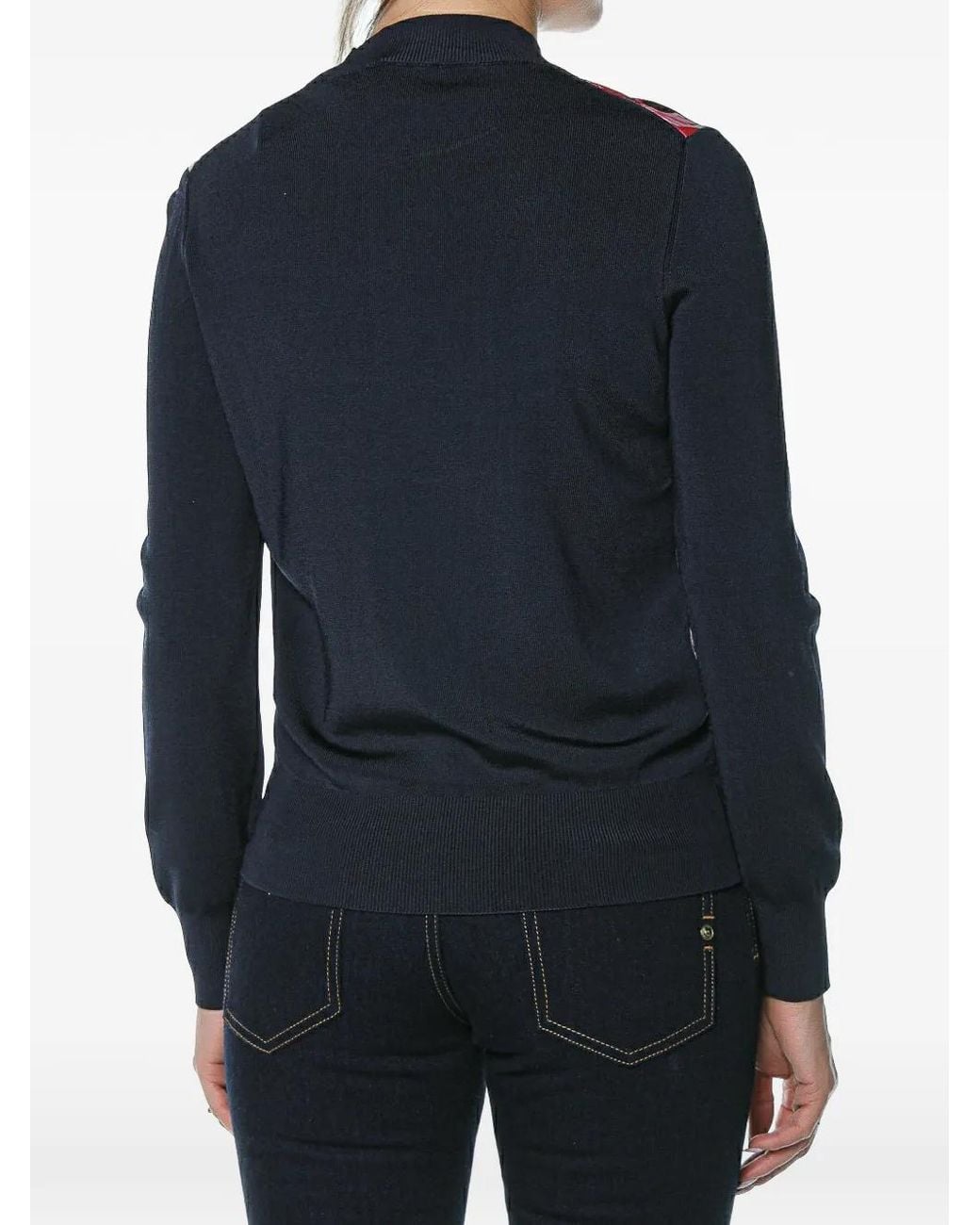 Ted Baker Blue Floral-Print Remmiia Sweater
