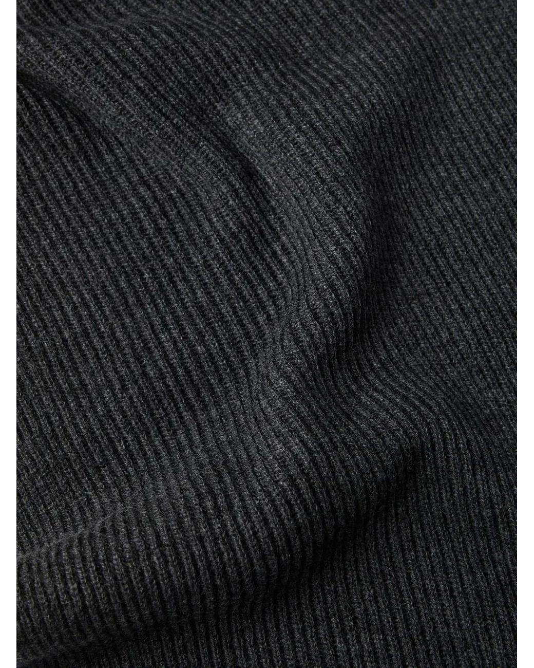 Brunello Cucinelli Black Cashmere Scarf
