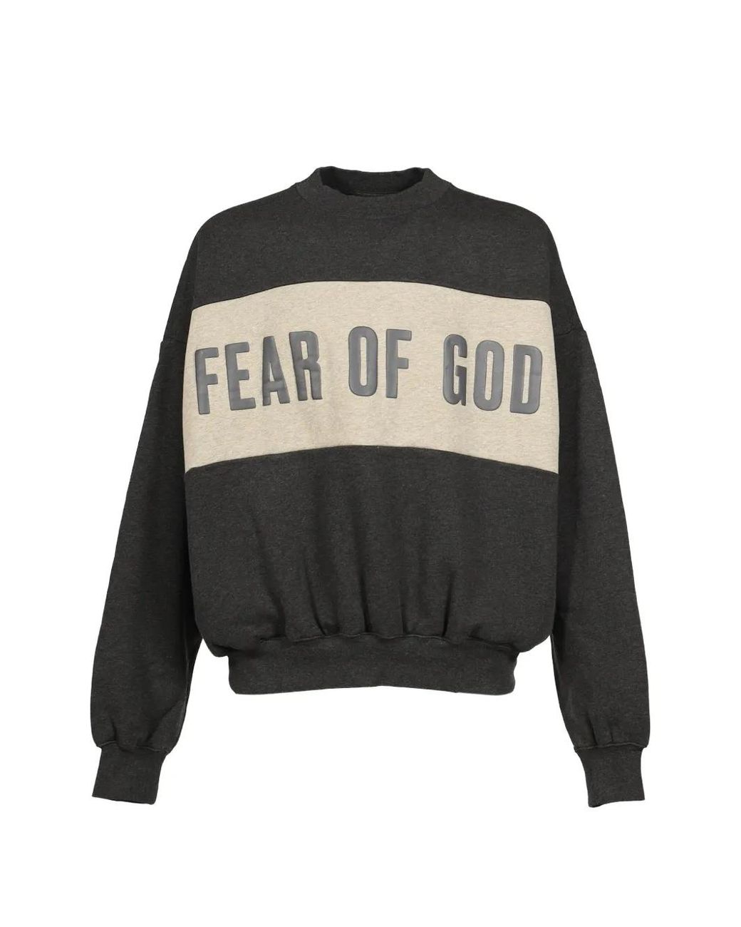 Sudadera A Paneles Essentials de hombre de color Black