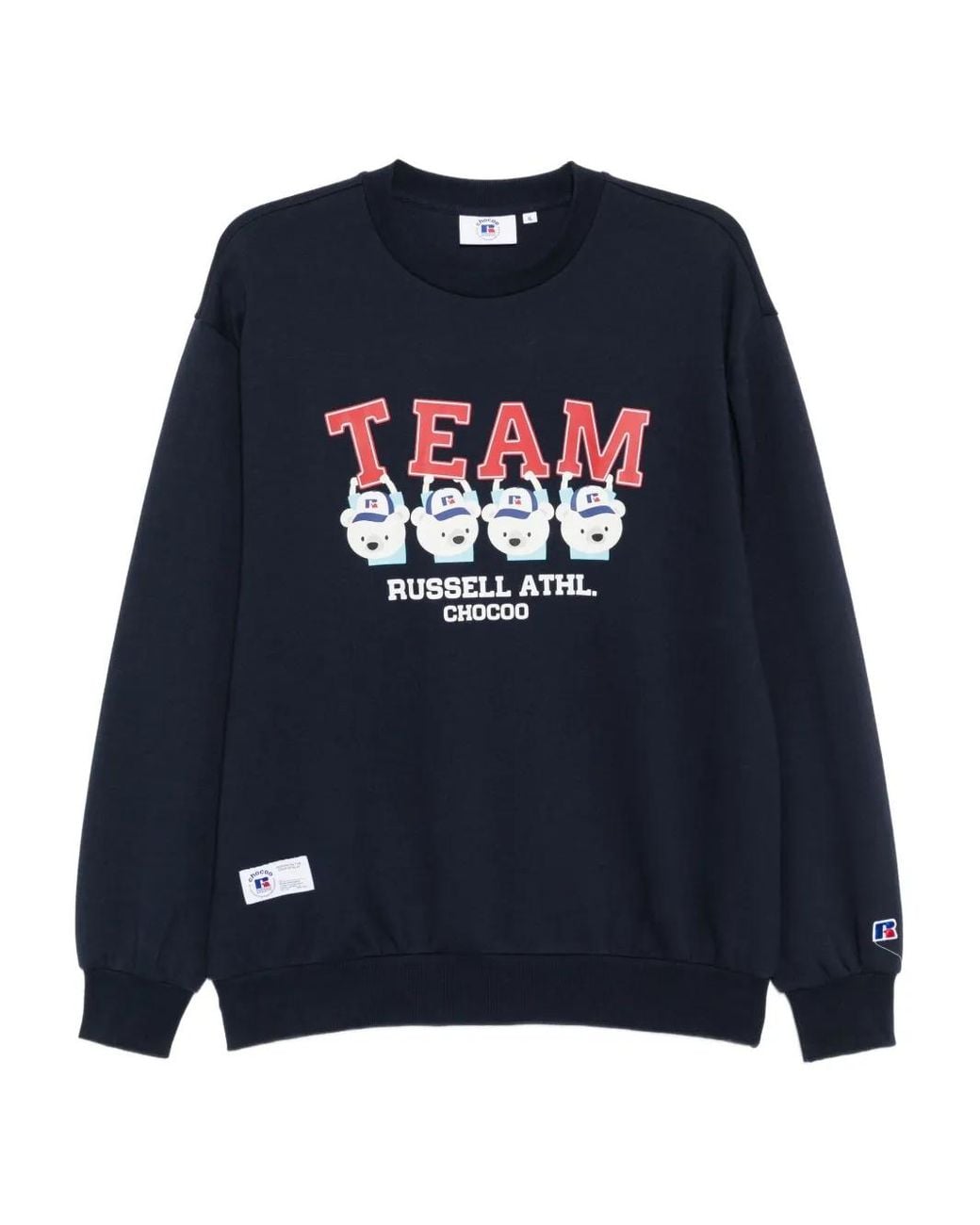 Chocoolate Blue Graphiced Sweatshirt for men