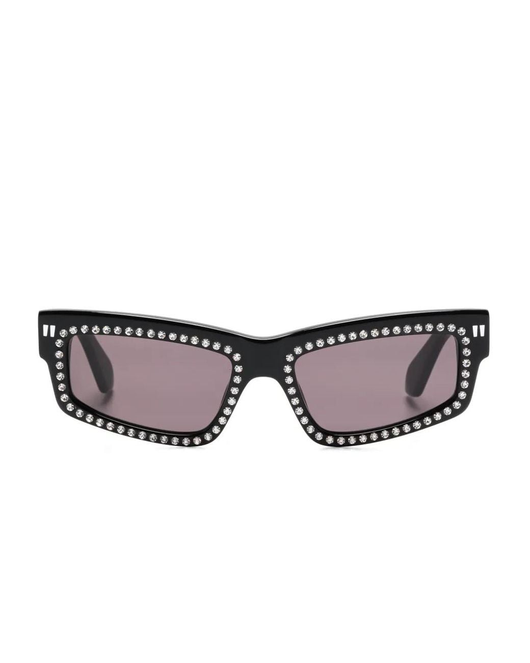 Off-White c/o Virgil Abloh Gray Miramar Sunglasses