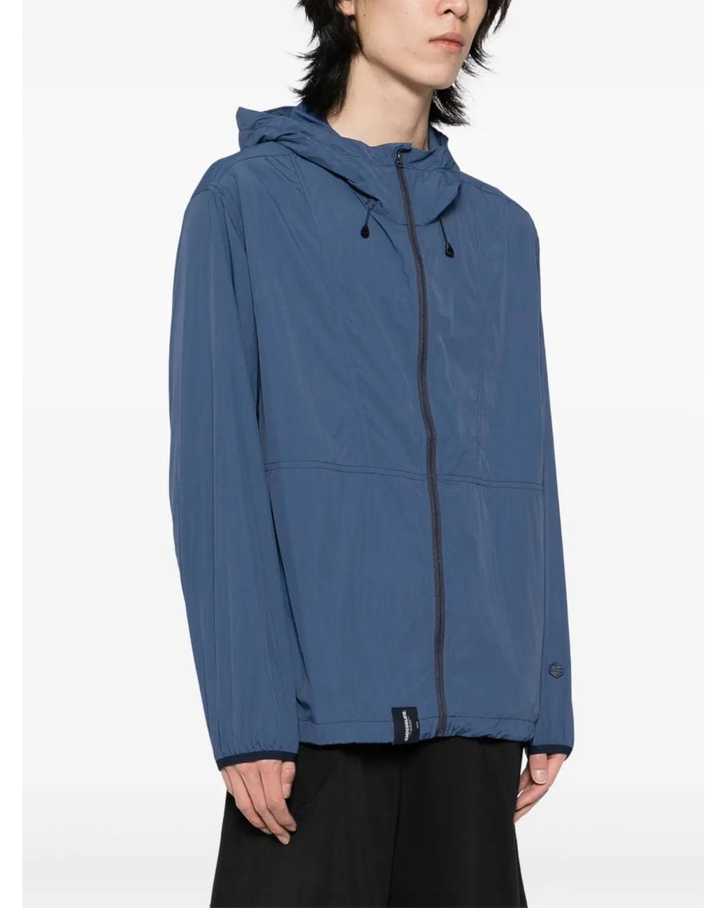 Chocoolate Blue Panelled Jacket for men