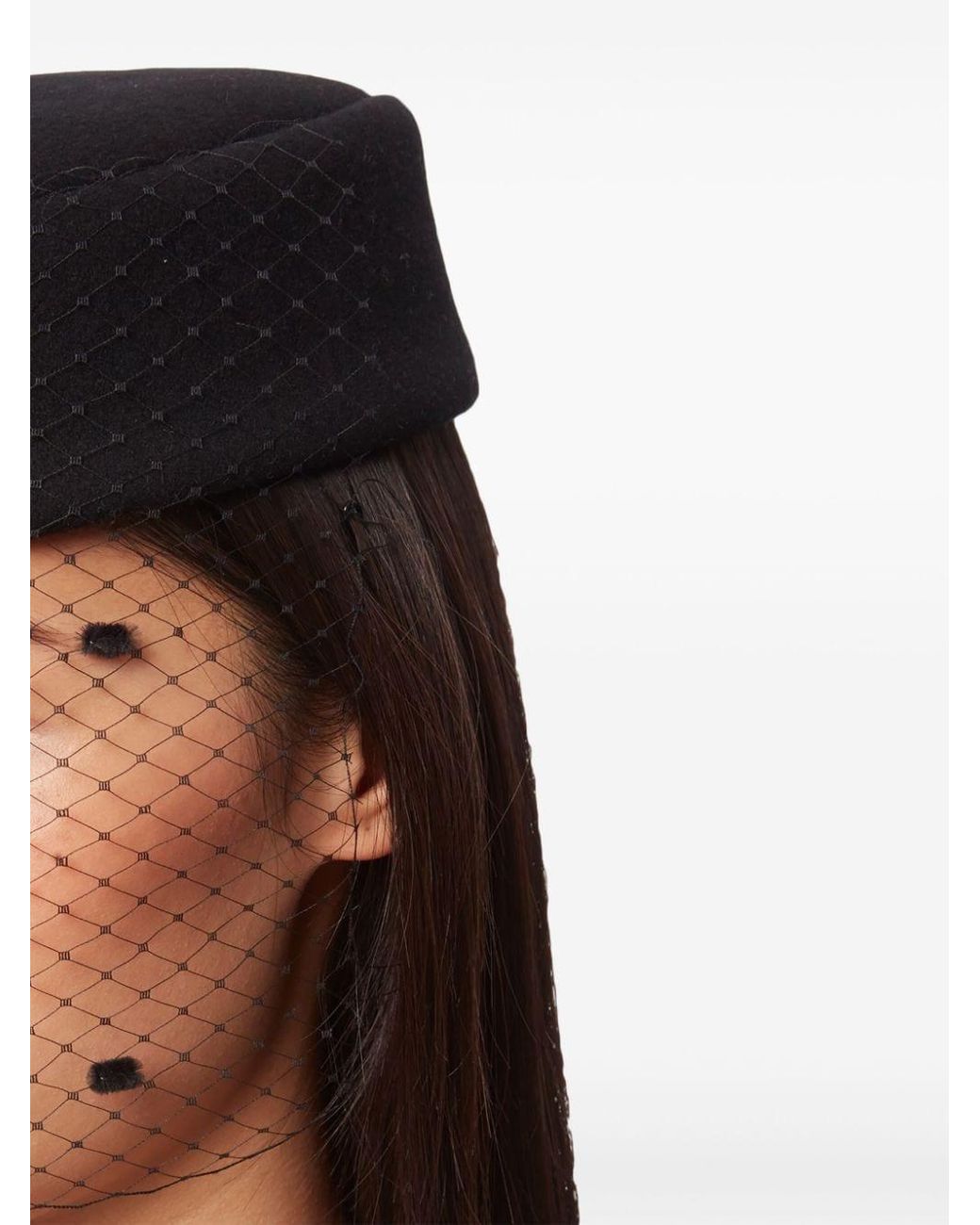 ハット NINA RICCI Woman Hat Black 25PAA0123FEL025 U9000 NINA RICCI: Hat woman - Black | Nina Ricci hat