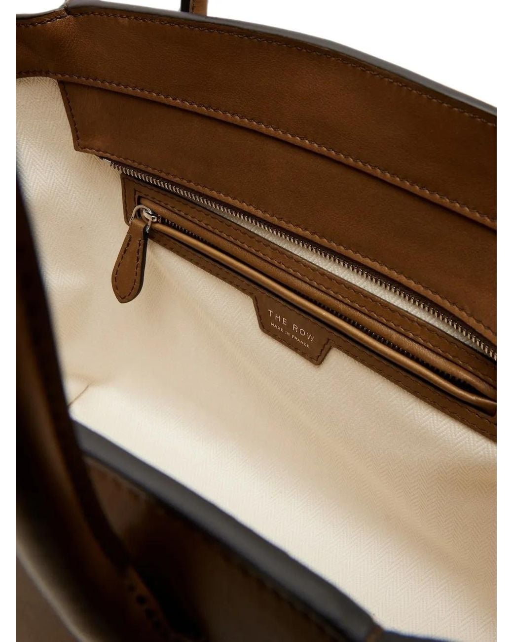 The Row Brown Marlo 12 Bag