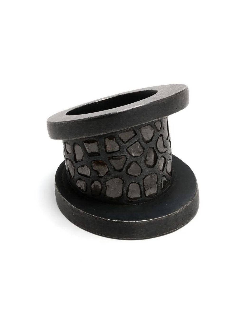 Parts Of 4 Black Chasm V2 Hyper-Wide Ring