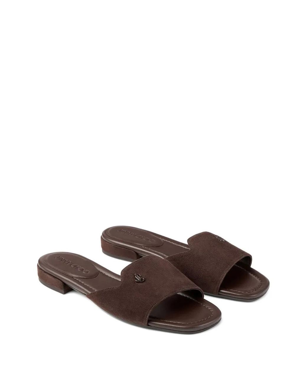 Jimmy Choo Brown Dina Flat