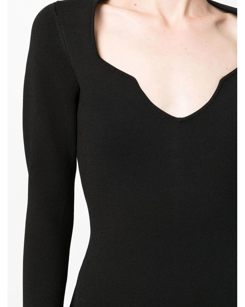 Veronica Beard Black Imka V-Neck Dress