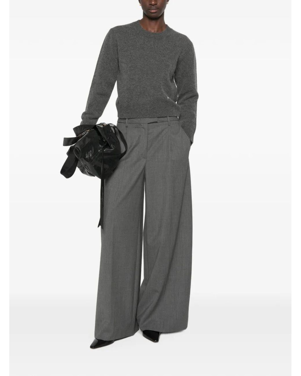 Thelatest Gray Pantalon E-Deva