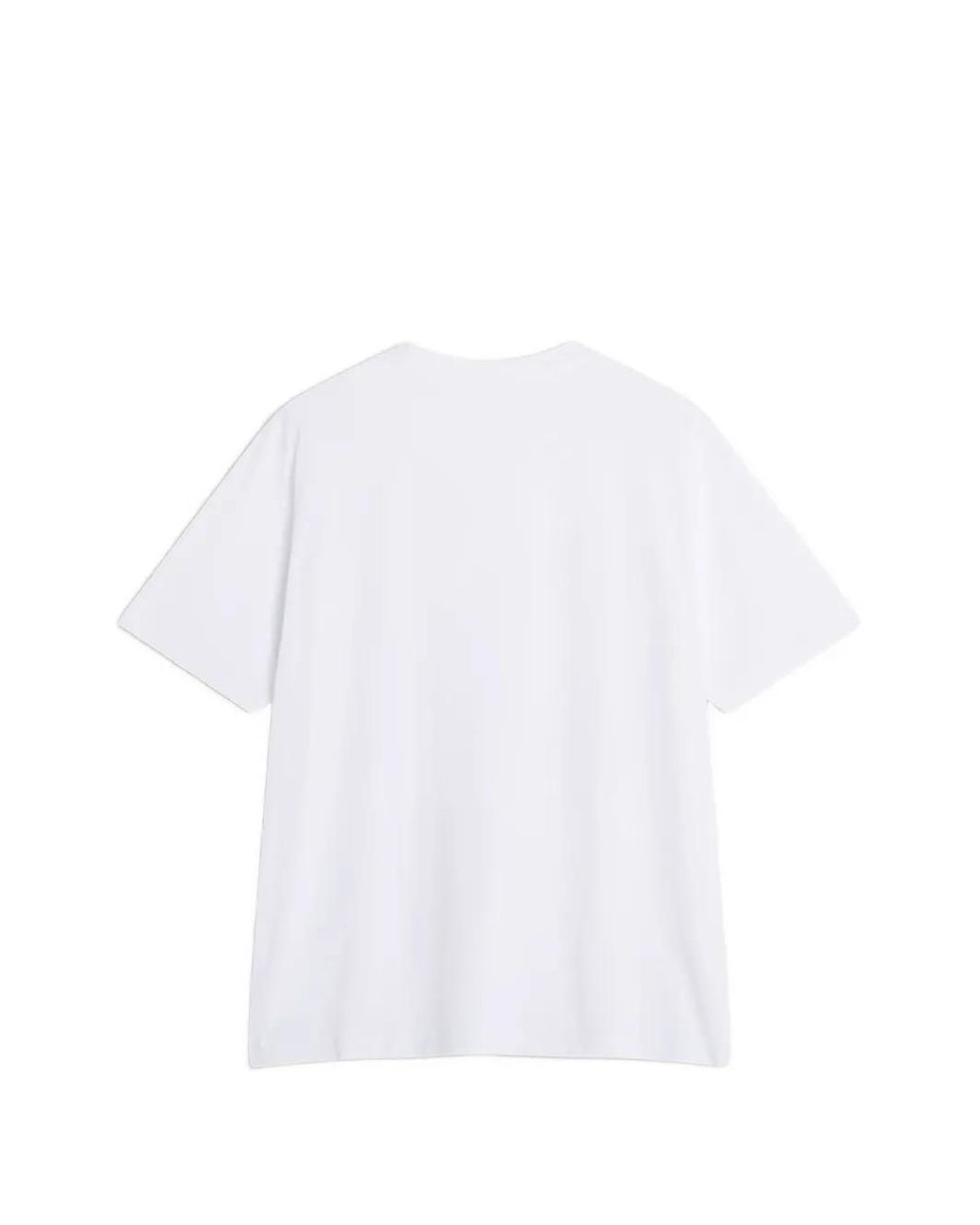 Maison Kitsuné White Graphic-Print T-Shirt for men