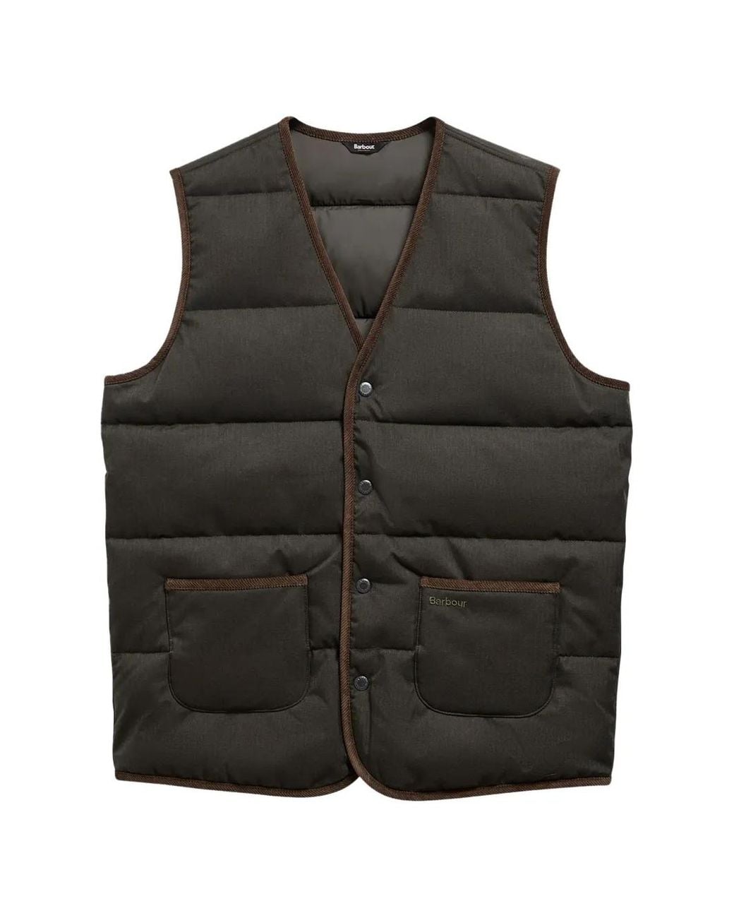 Barbour Black Doudoune Sans Manches Easthill for men