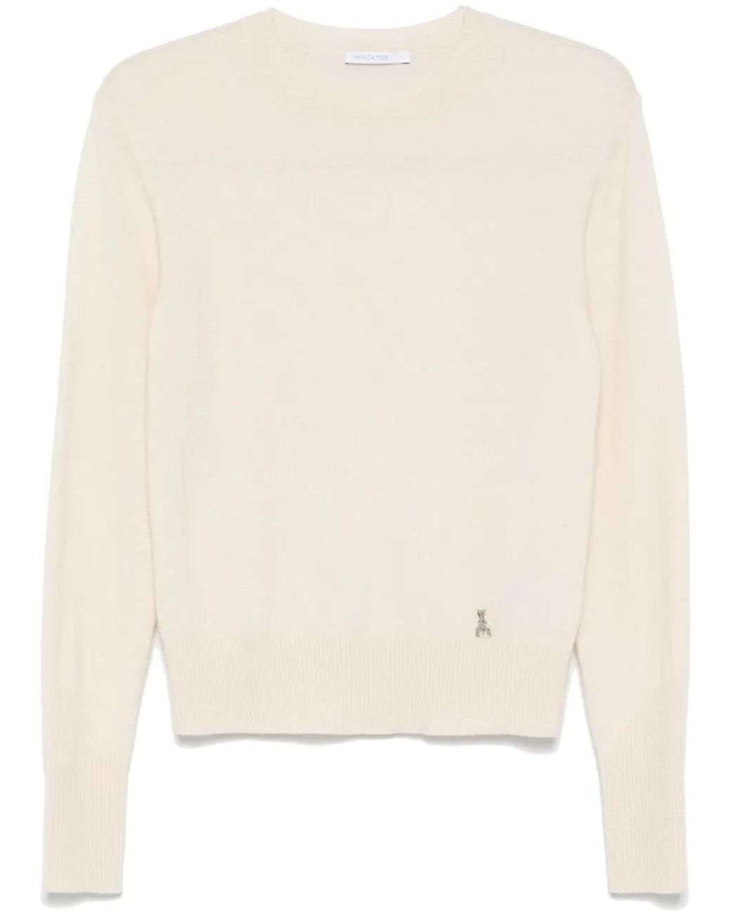 Patrizia Pepe Natural Knit Sweater