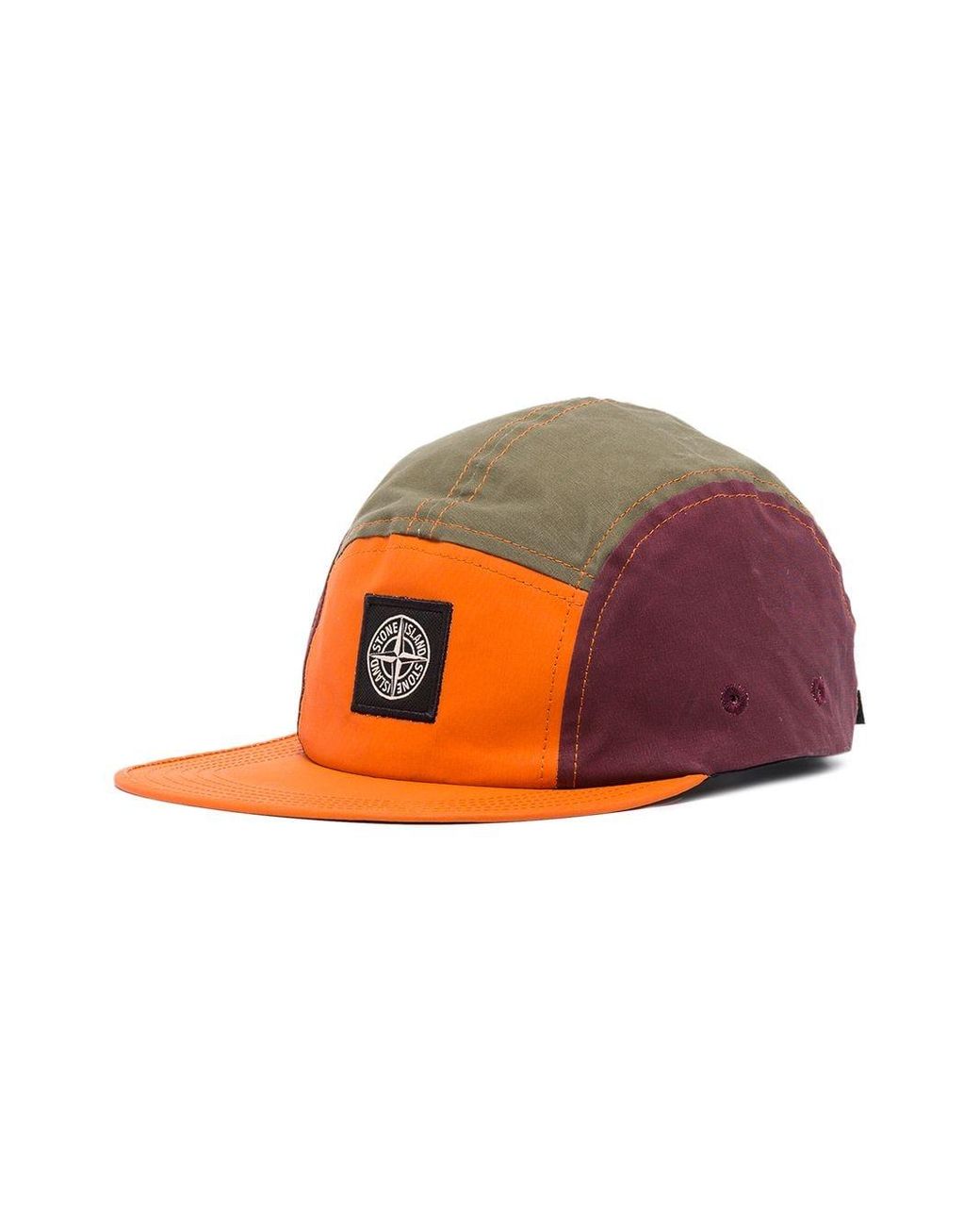 Stone Island Block 5 Panel Cap in 