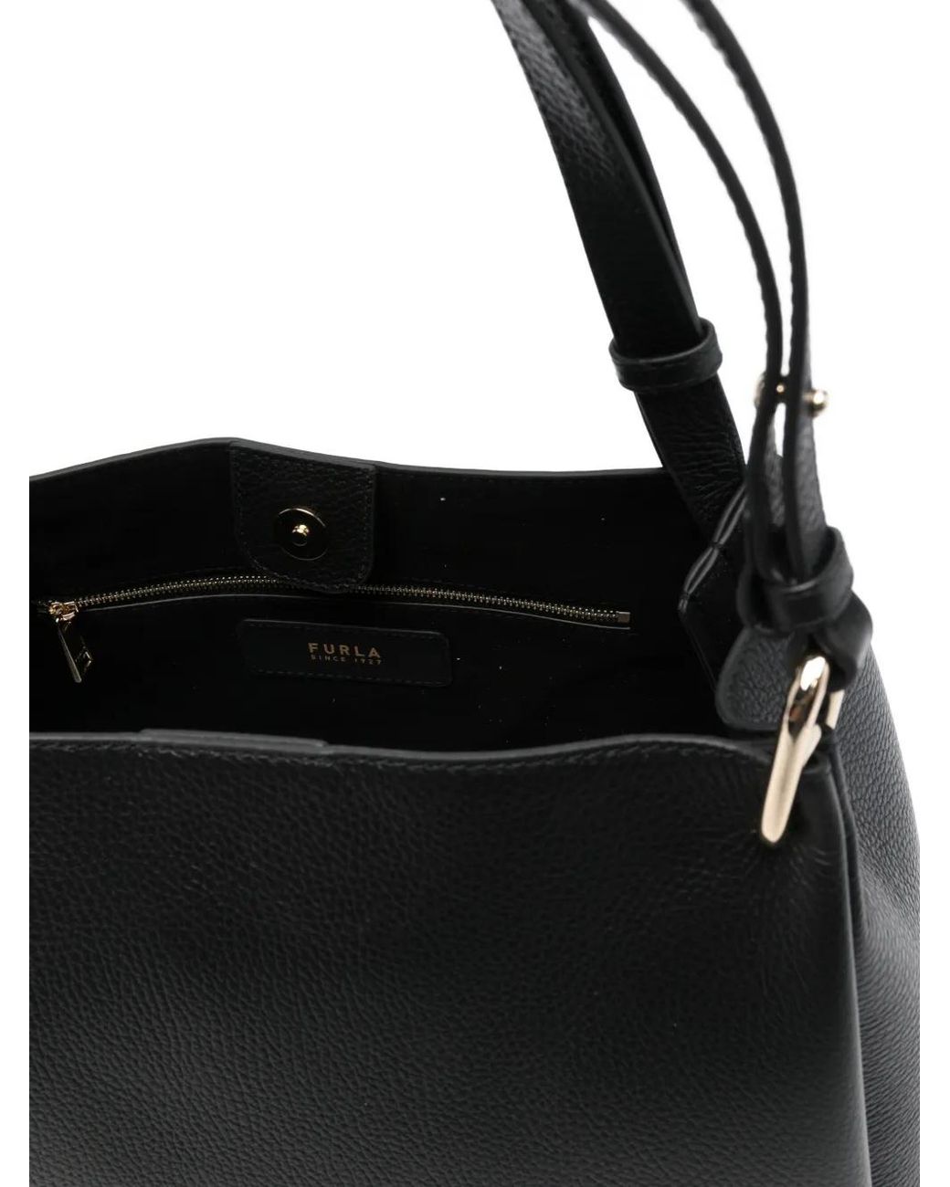 Furla Black Tote Bag