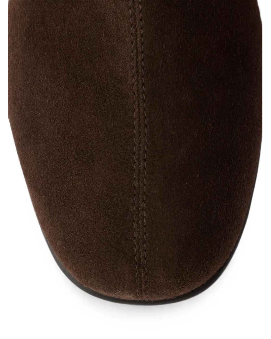 Bottines En Daim Prada en coloris Brown