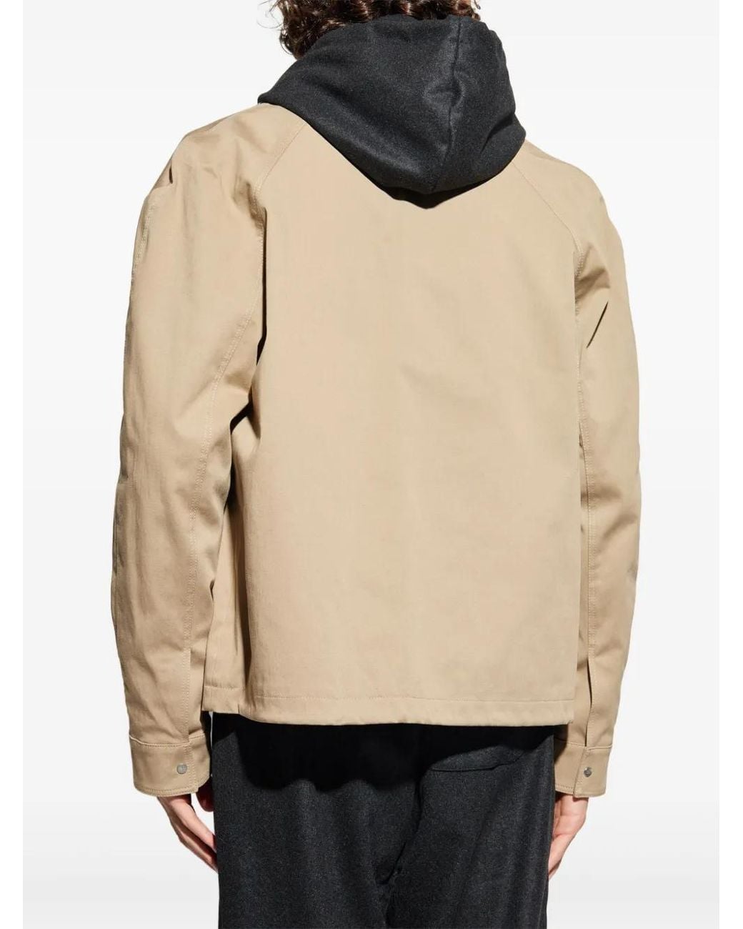 Fendi Natural 'Ff Metal' Blouson for men