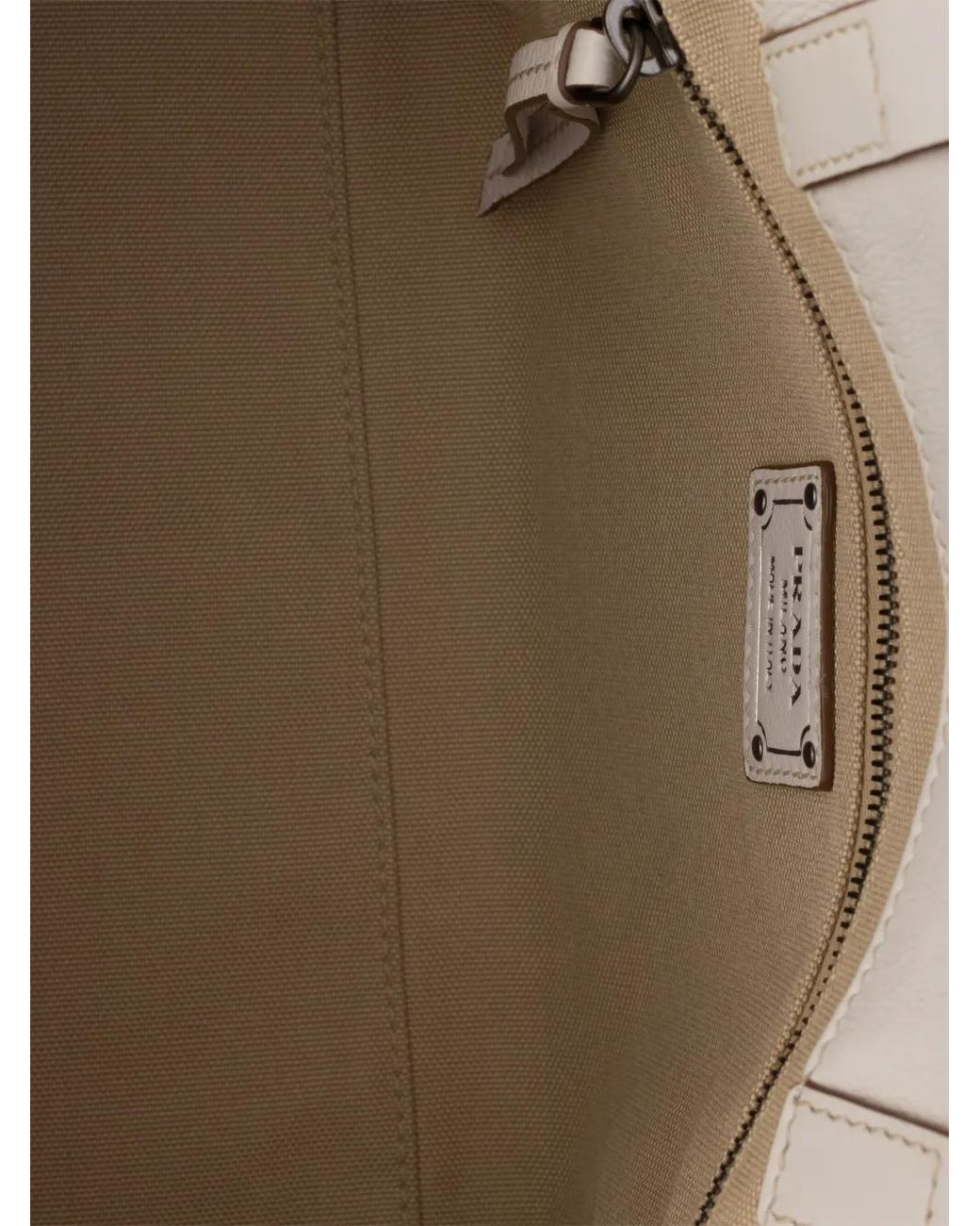 Borsa Tote Route Media di Prada in Gray