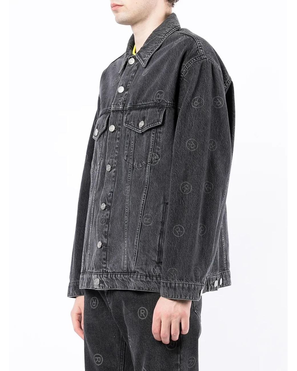 Martine Rose Jack Met Logoprint in het Black