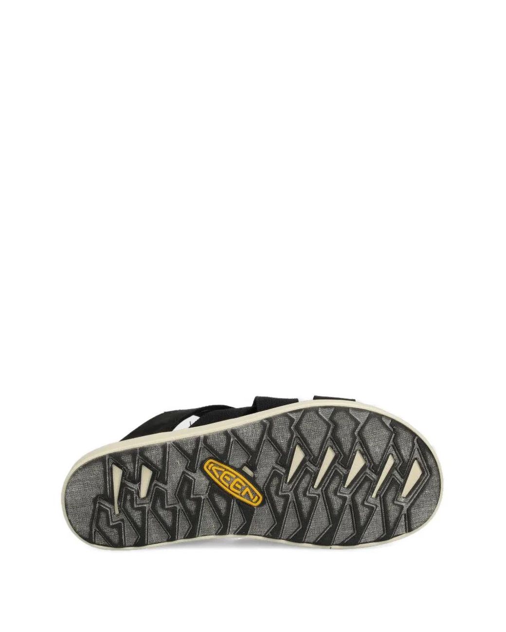 Keen Black Elle Cross-Strap Slides for men