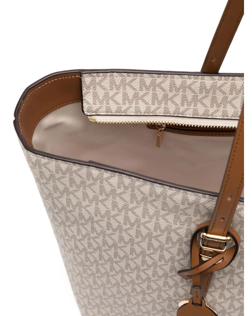 Michael Kors Natural Large Quinn Tote Bag