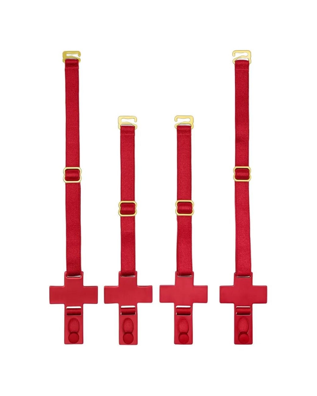 Scandale Red Inspiration Divine Suspender Straps