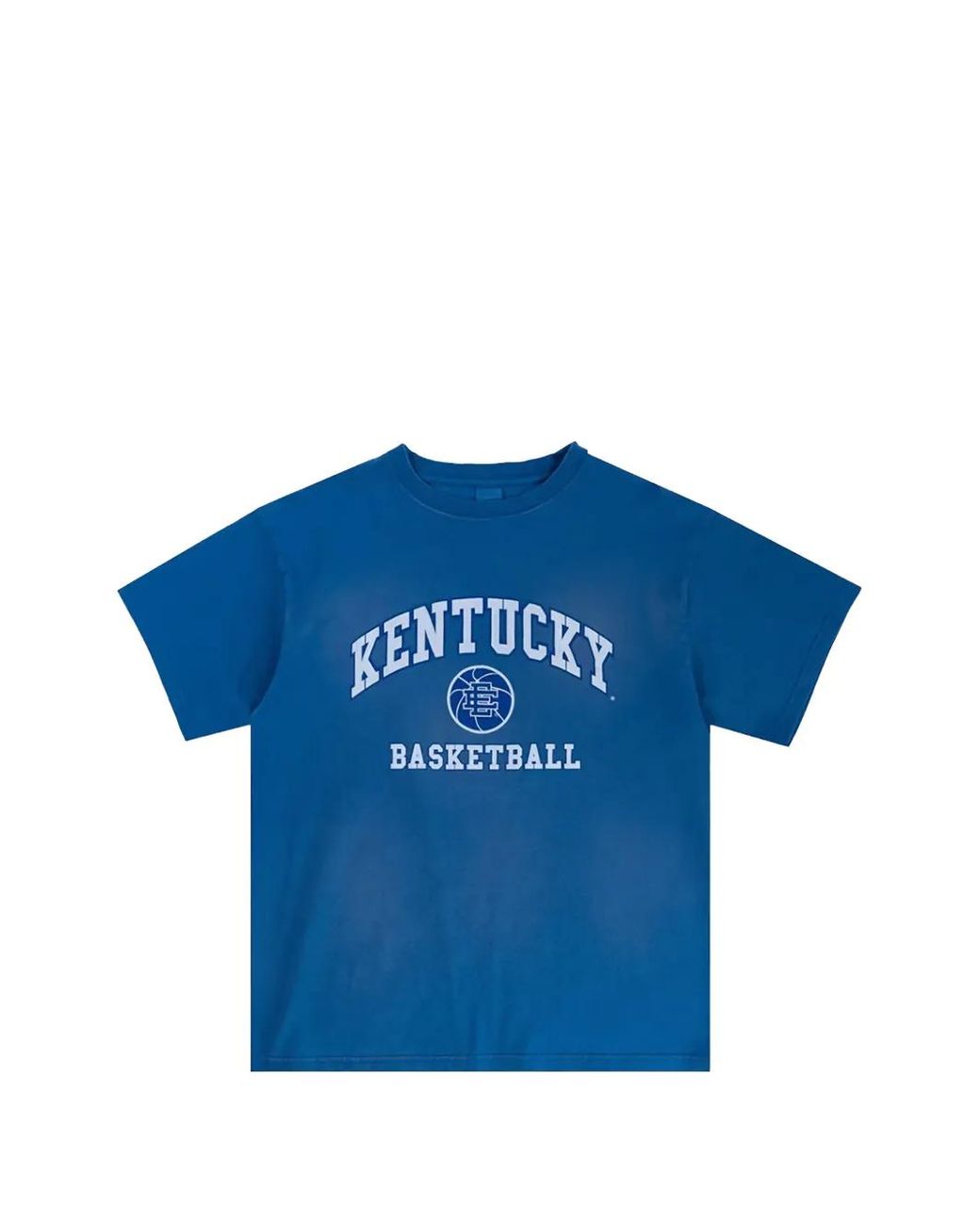 Eric Emanuel Blue College Kentucky Logo-Print T-Shirt for men