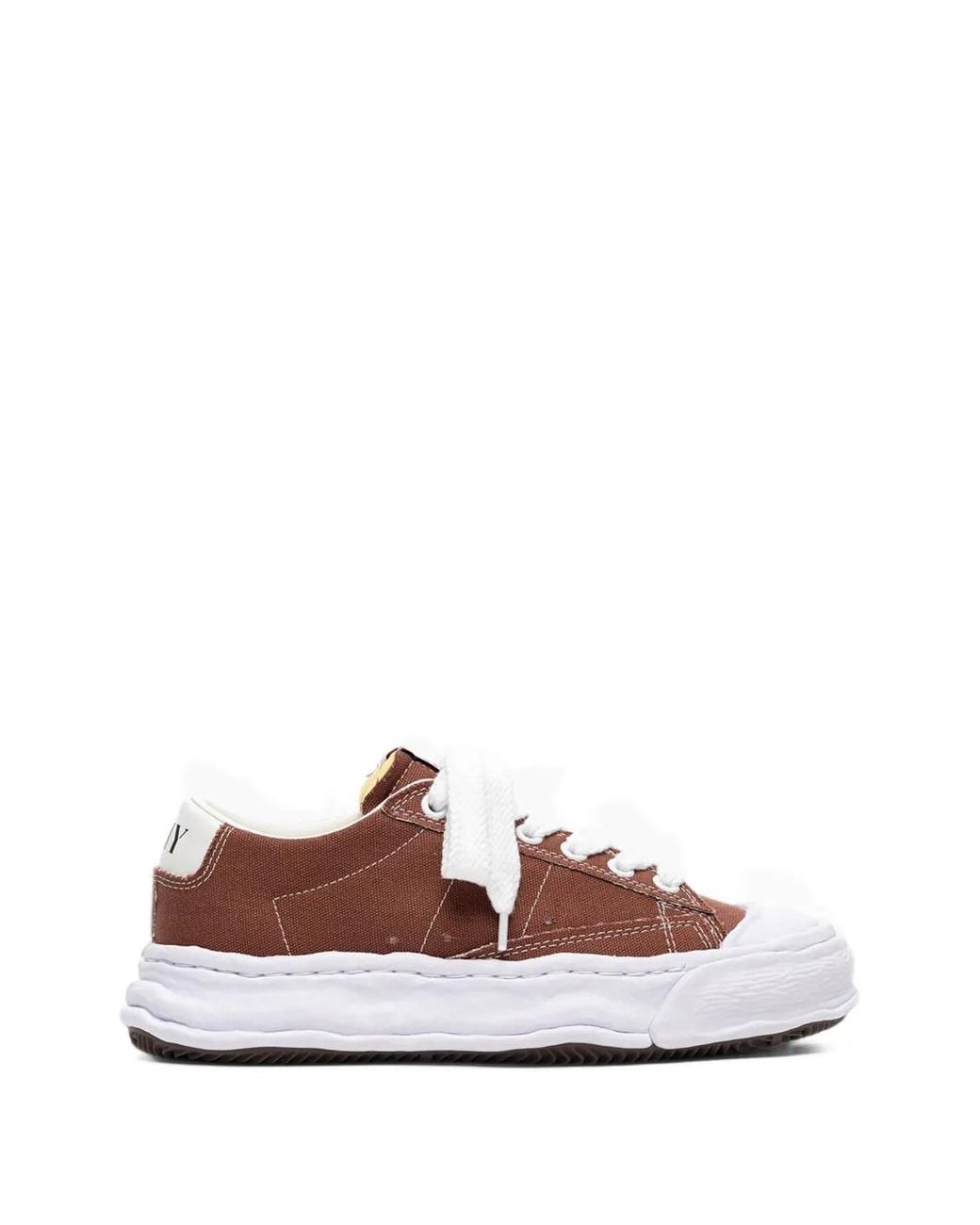 Maison Mihara Yasuhiro Brown Jackson Og Sole Canvas Low-Top Sneakers for men