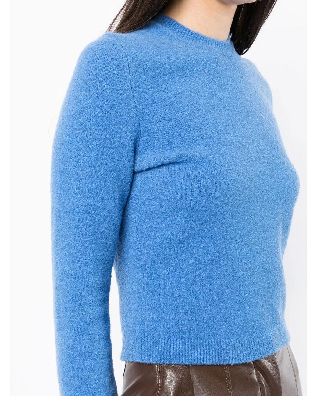 Nanushka Blue Round-neck Knit Jumper