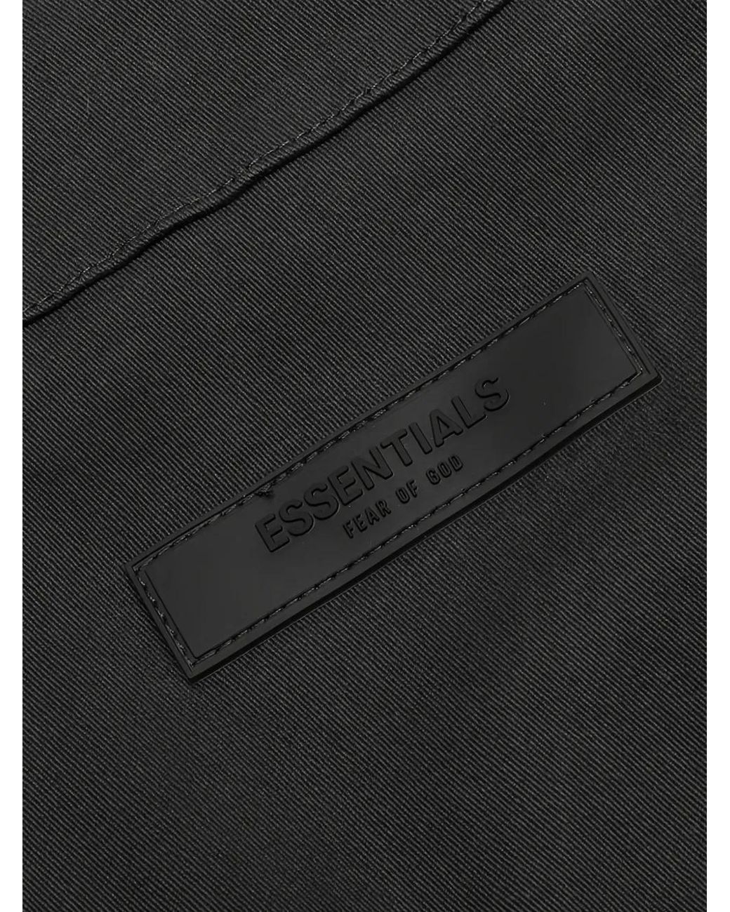 Fear Of God Black Chemise À Col V