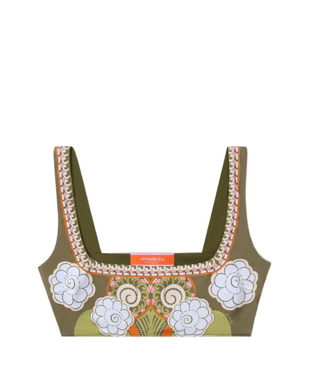 LaDoubleJ Green Pammy Bikini Top