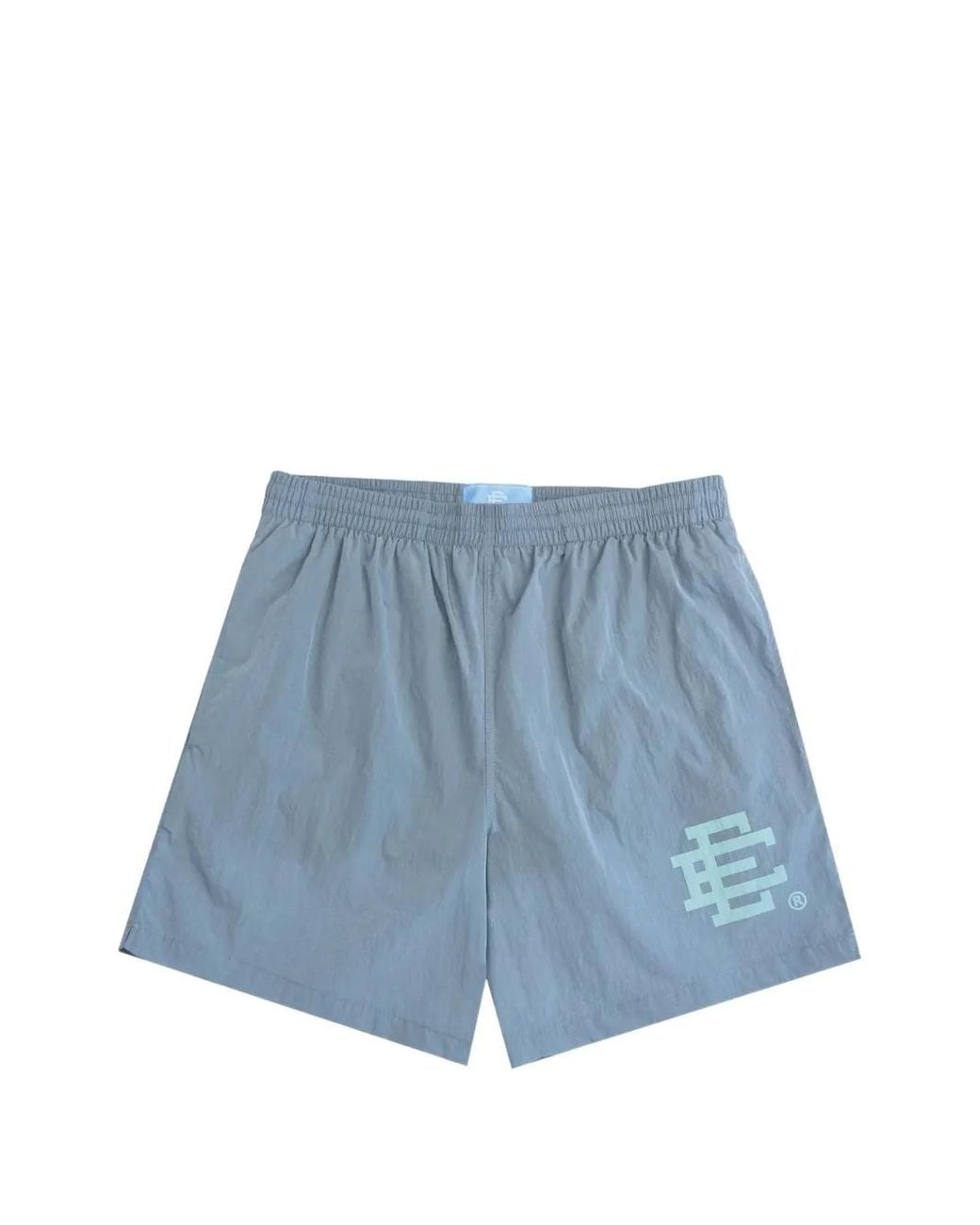 Eric Emanuel Blue Ee Logo-Print Swim Shorts for men