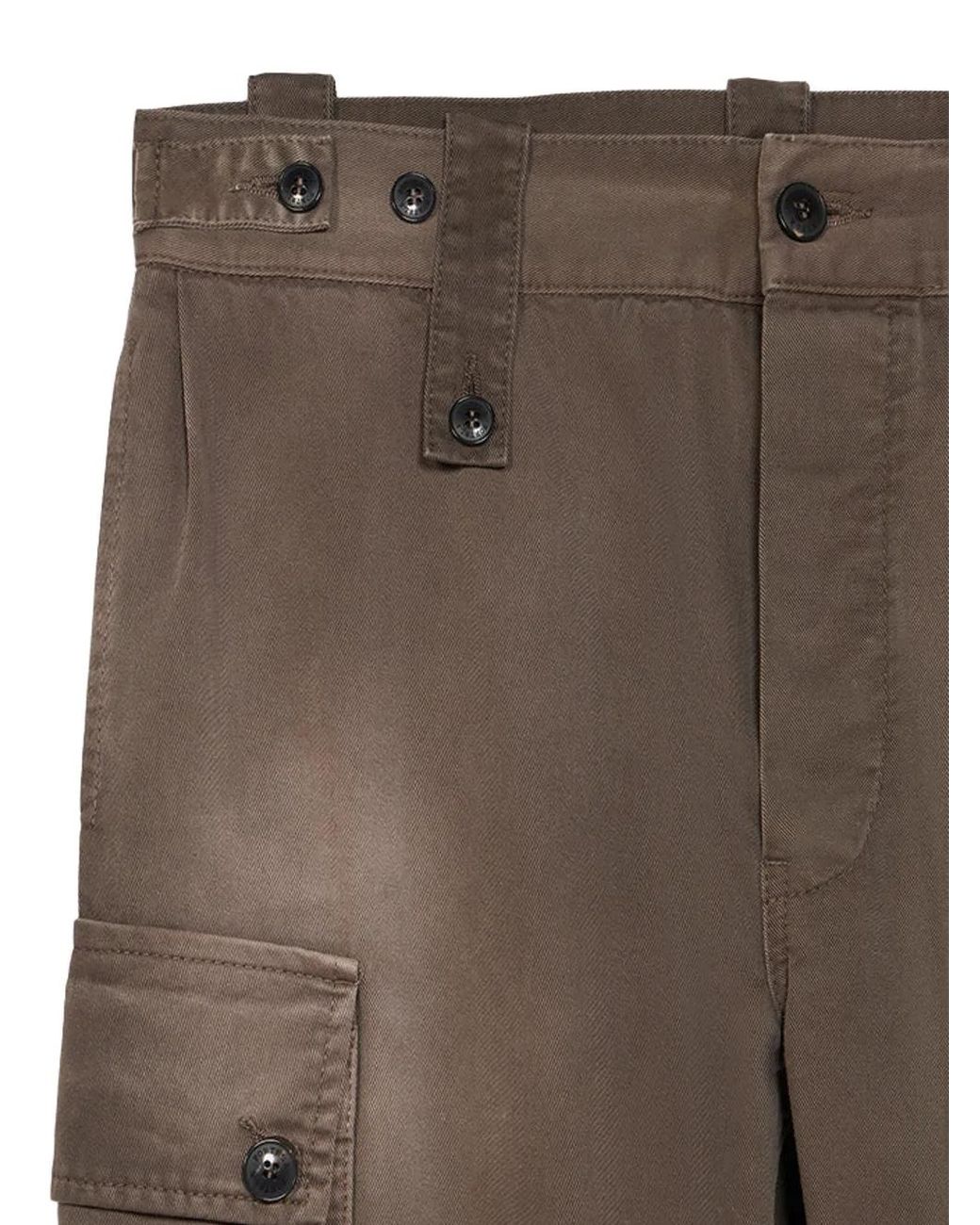 Fortela Brown Pantalon Jodit À Poches Cargo