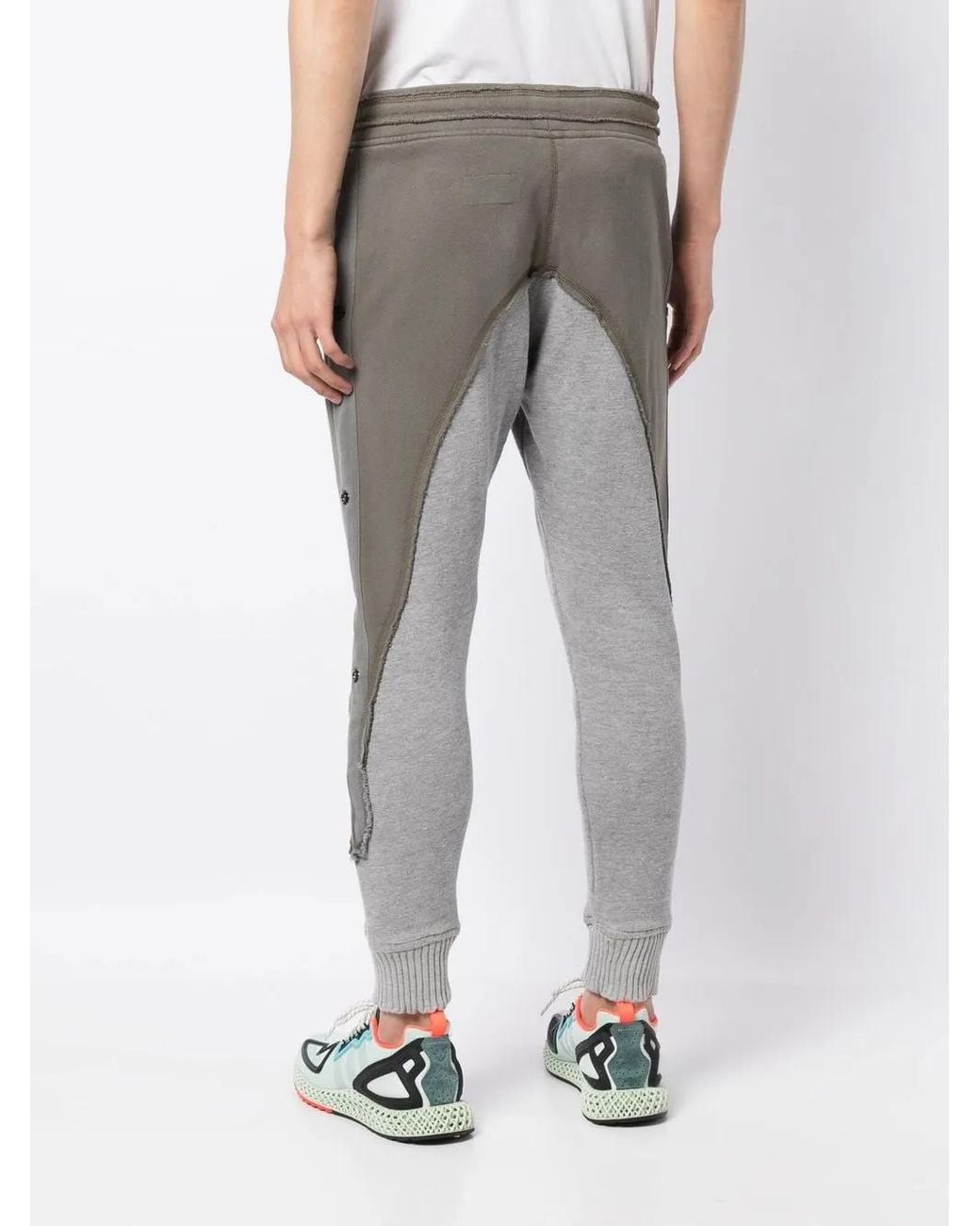 Pantalon Patchwork À Lien De Resserrage Greg Lauren pour homme en coloris Gray