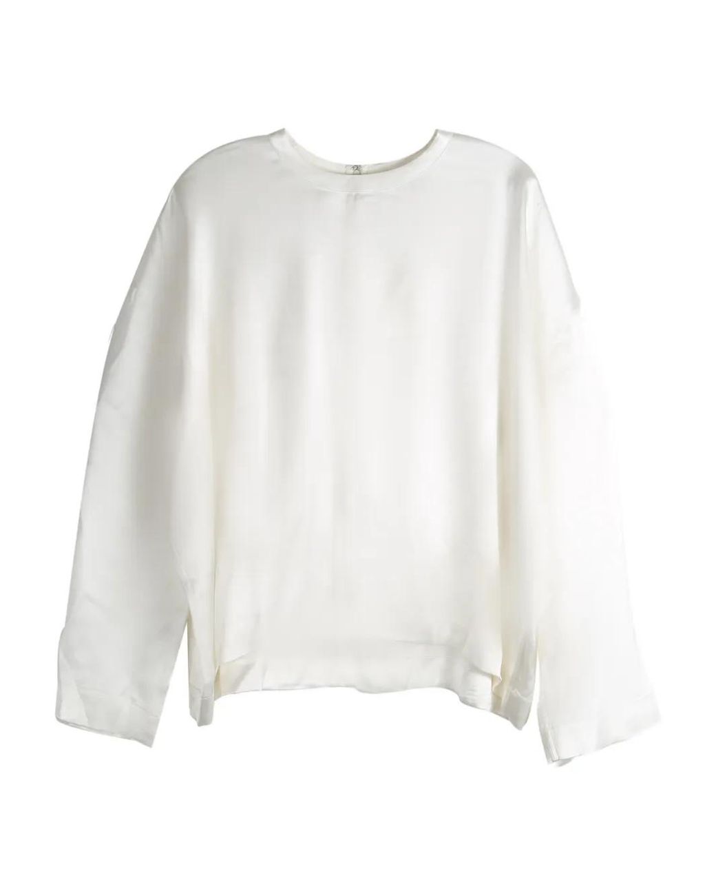 Totême White Asymmetric Top