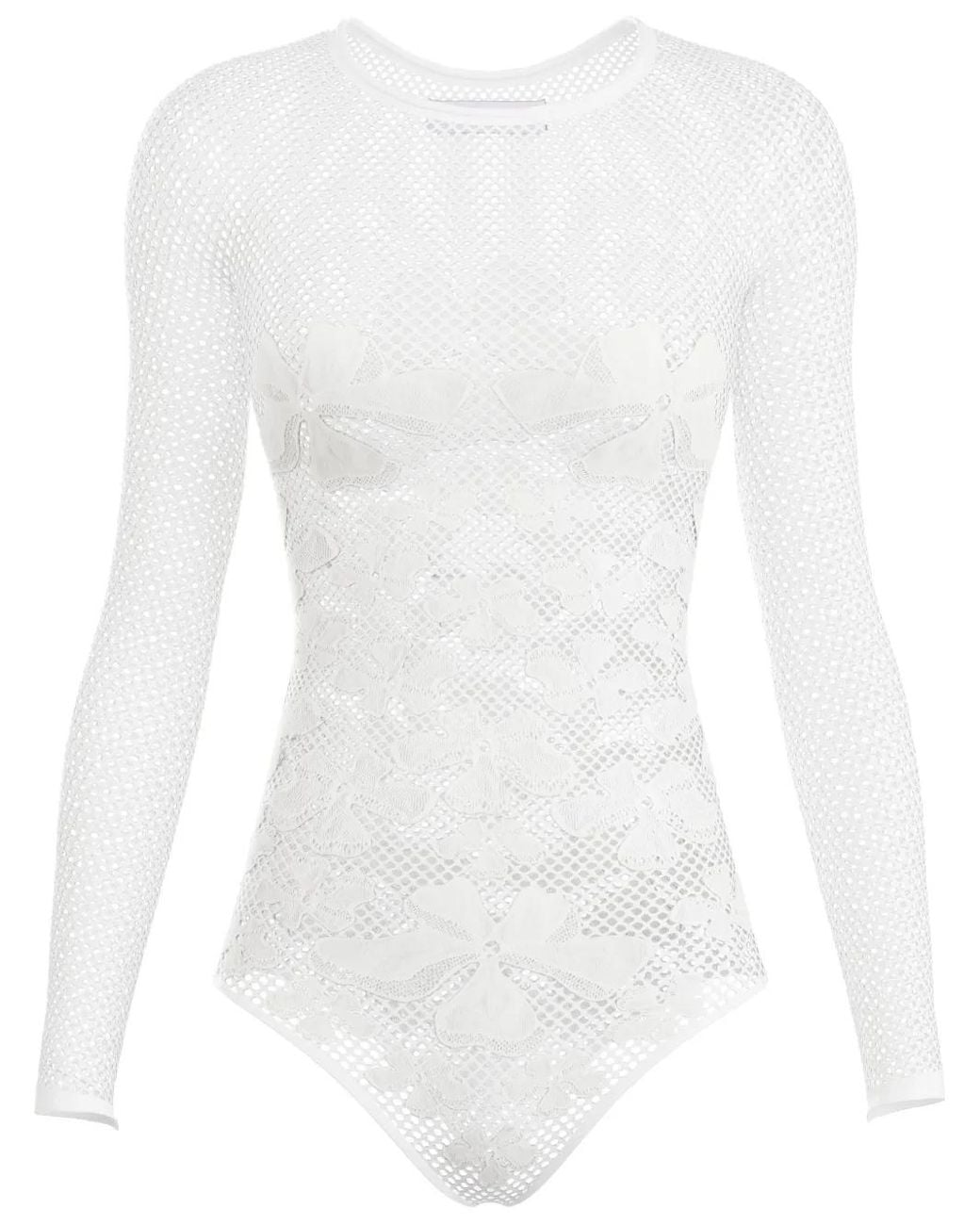 MACCAPANI Body Met Monogram in het White